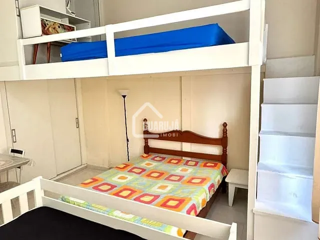 Apartamento 1 quarto e 1 banheiro, à venda, no bairro Pitangueiras em Guarujá
