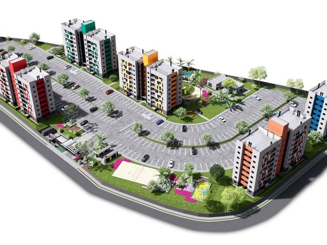 Apartamento 2 quartos e 1 banheiro, à venda, no bairro Recanto das Araras em Apucarana