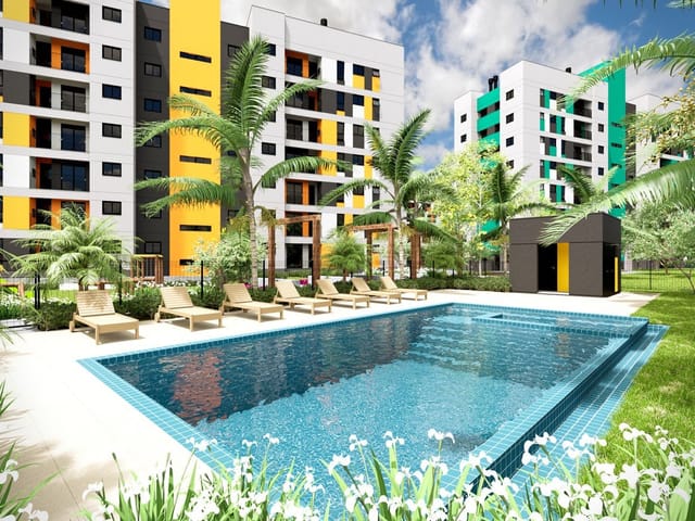 Apartamento 2 quartos e 1 banheiro, à venda, no bairro Recanto das Araras em Apucarana