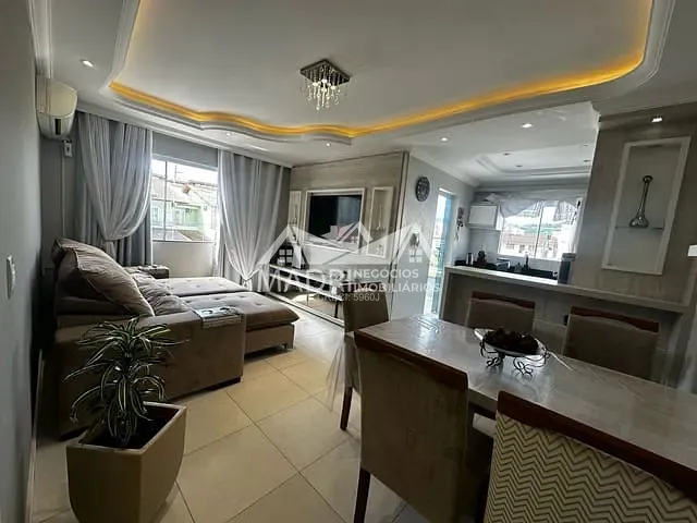 Apartamento com 100m² 3 quartos e 1 banheiro, à venda, no bairro São Sebastião em Palhoça