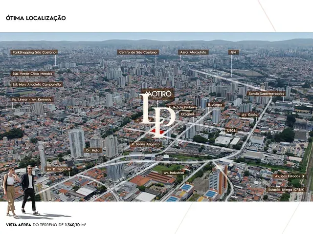 Apartamento 3 quartos e 3 banheiros, à venda, no bairro Barcelona em São Caetano do Sul