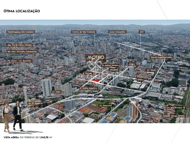 Apartamento 3 quartos e 3 banheiros, à venda, no bairro Barcelona em São Caetano do Sul