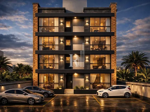 Apartamento 2 quartos e 2 banheiros, à venda, no bairro Bosque da Mata em Tijucas