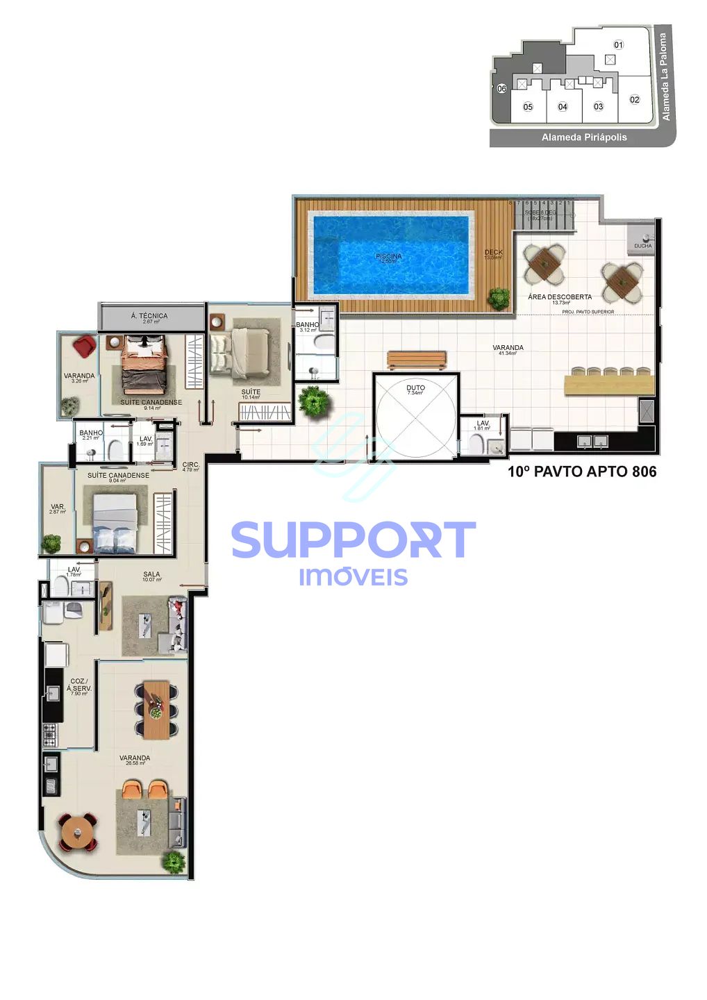 Apartamento, 1 quarto, 110 m² - Foto 26