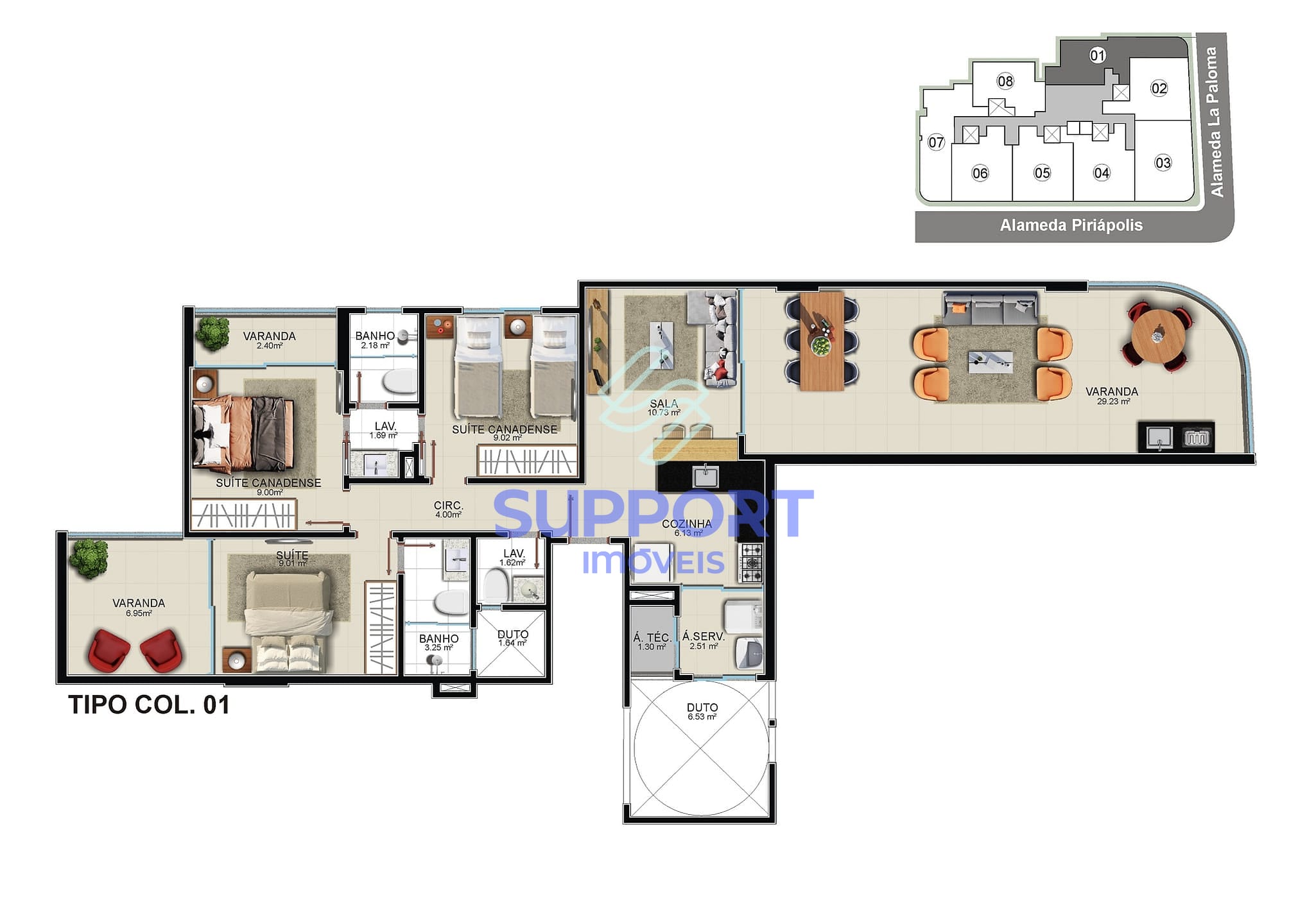 Apartamento, 1 quarto, 110 m² - Foto 28