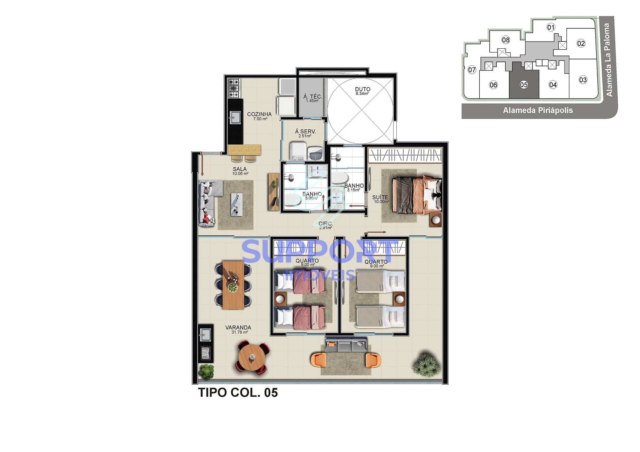 Apartamento, 1 quarto, 110 m² - Foto 32