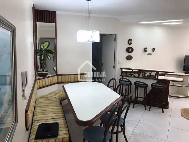 Apartamento com 105m² 4 quartos e 3 banheiros, à venda, no bairro Enseada em Guarujá