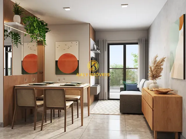 Apartamento 2 quartos e 2 banheiros, à venda, no bairro Campestre em Santo André