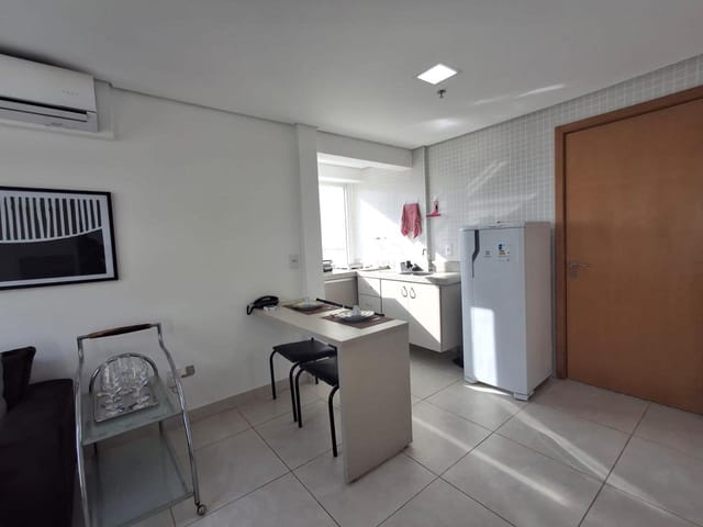 Apartamento com 34m² 1 quarto e 1 banheiro, para alugar, no bairro Jardim Goiás em Goiânia