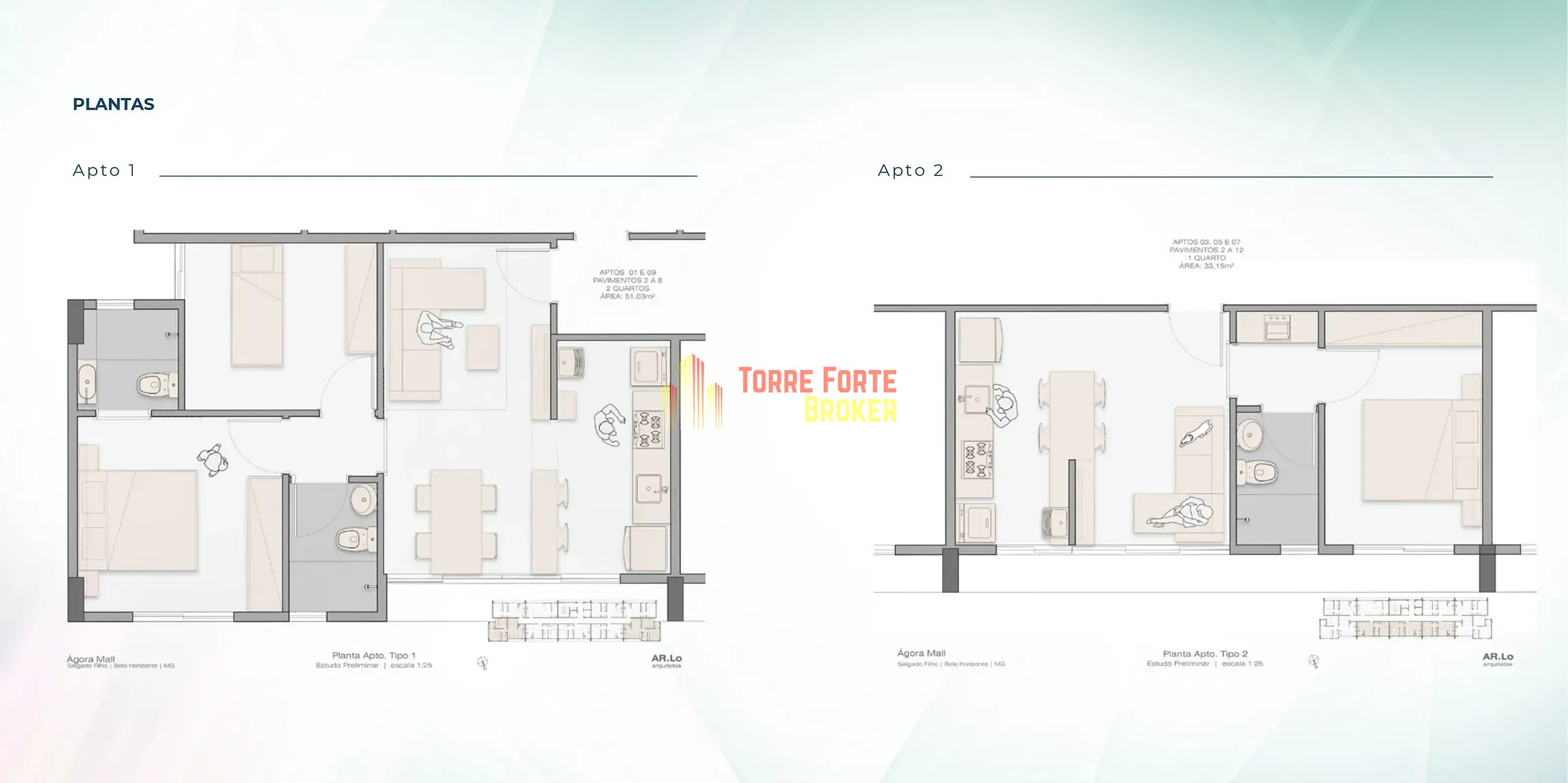 Apartamento, 1 quarto, 34 m² - Foto 4