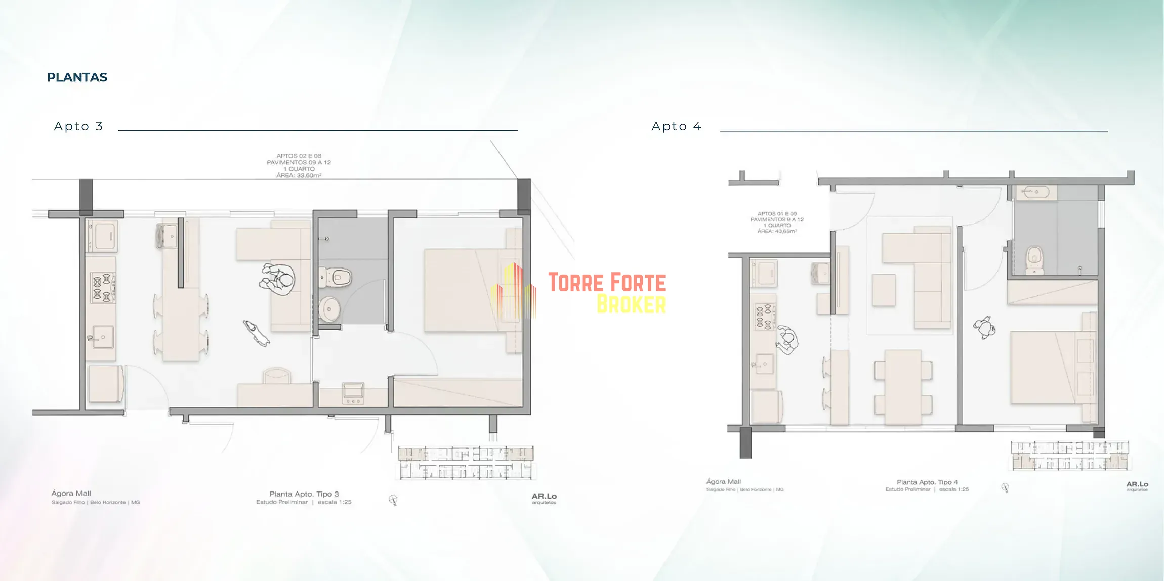 Apartamento, 1 quarto, 34 m² - Foto 5