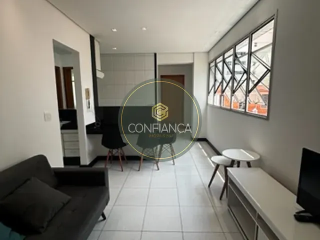 Apartamento com 40m² 1 quarto e 1 banheiro, para alugar, no bairro Lourdes em Belo Horizonte