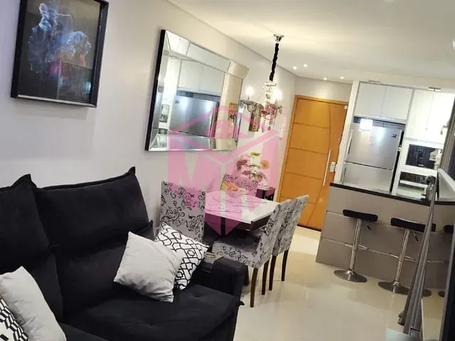 Apartamento 2 quartos e 2 banheiros, à venda, no bairro Vila Valparaíso em Santo André