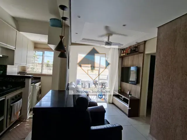 Apartamento com 61m² 2 quartos e 1 banheiro, à venda, no bairro Parque Residencial Santa Inês em Santa Bárbara D'Oeste