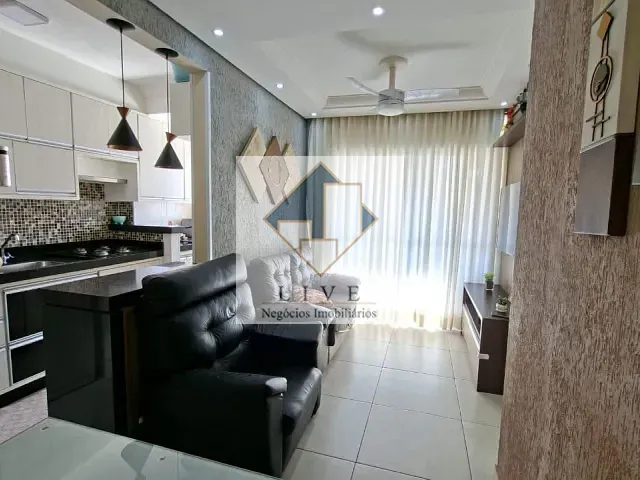 Apartamento com 61m² 2 quartos e 1 banheiro, à venda, no bairro Parque Residencial Santa Inês em Santa Bárbara D'Oeste