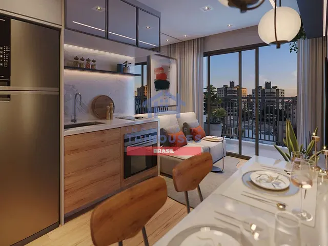 Apartamento 1 quarto e 1 banheiro, à venda, no bairro Rebouças em Curitiba