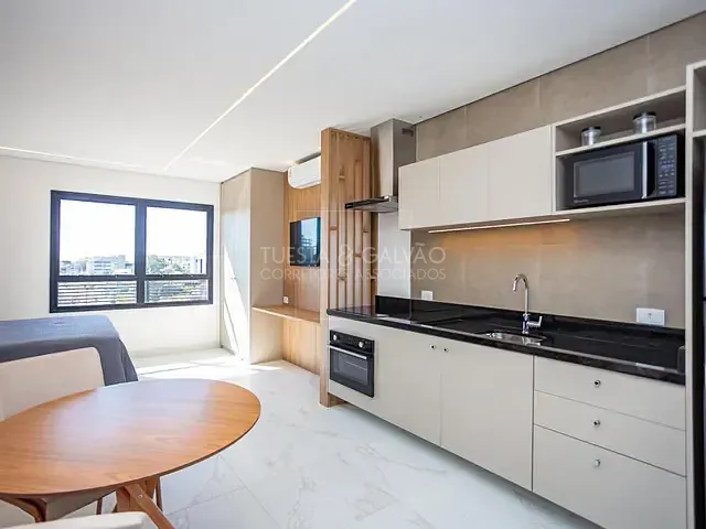 Apartamento com 30m², à venda, no bairro Cristo Rei em Curitiba