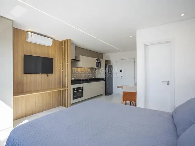 Apartamento com 30m², à venda, no bairro Cristo Rei em Curitiba