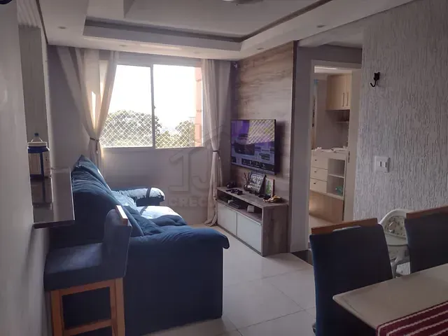 Apartamento com 48m² 2 quartos e 1 banheiro, à venda, no bairro Parque São Vicente em Mauá