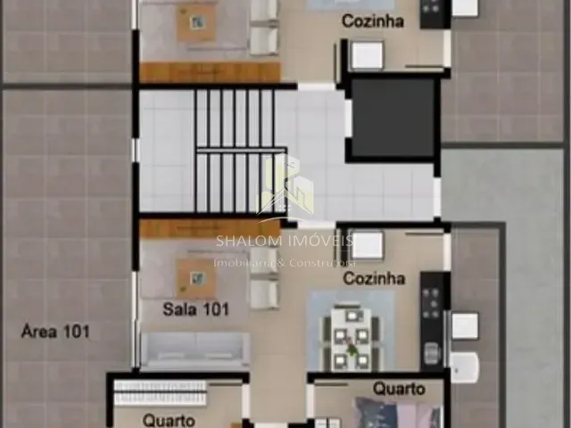 Apartamento 2 quartos e 1 banheiro, à venda, no bairro Santa Mônica em Belo Horizonte