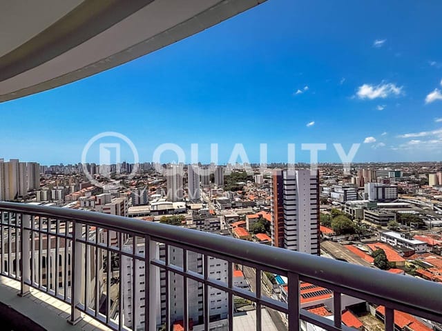 Apartamento com 144m² 3 quartos e 4 banheiros, à venda, no bairro Fátima em Fortaleza
