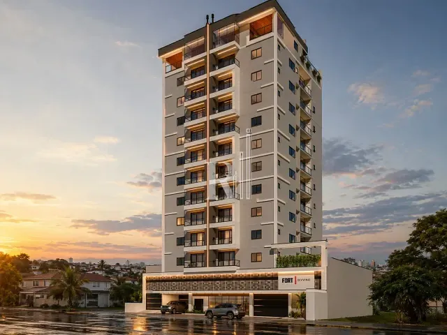 Apartamento com 83m² 2 quartos e 2 banheiros, à venda, no bairro Centro em Tijucas