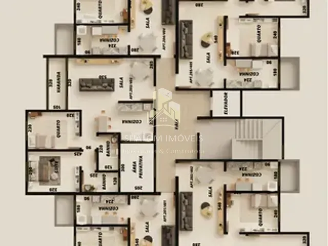 Apartamento 2 quartos e 2 banheiros, à venda, no bairro Santa Mônica em Belo Horizonte