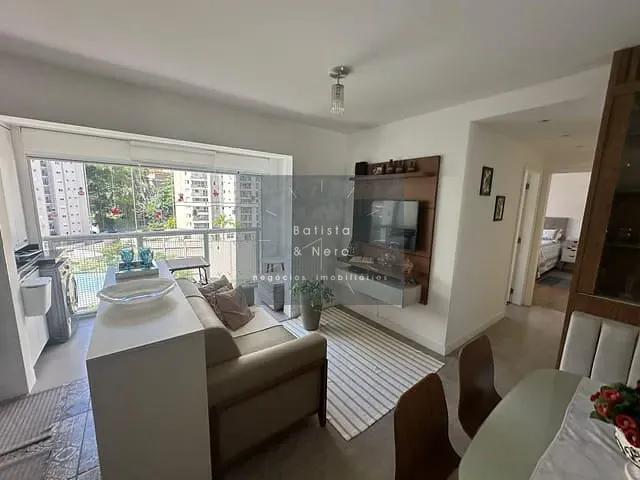 Apartamento com 56m² 2 quartos e 2 banheiros, à venda, no bairro Vila Andrade em São Paulo