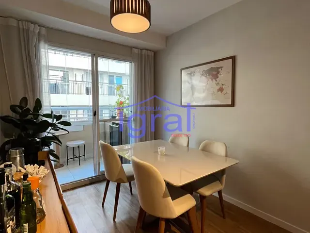 Apartamento 1 quarto e 2 banheiros, à venda, no bairro Vila do Encontro em São Paulo