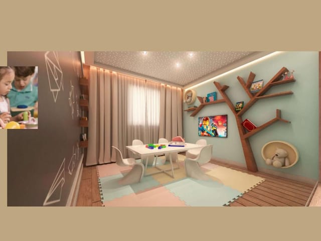 Apartamento com 35m² 1 quarto e 1 banheiro, à venda, no bairro Jardim Cidade Universitária em João Pessoa