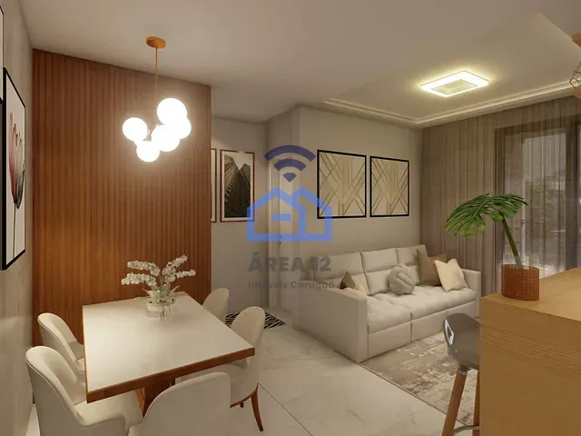 Apartamento 2 quartos e 2 banheiros, à venda, no bairro Porto Novo em Caraguatatuba