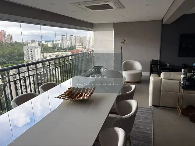 Apartamento com 141m² 3 quartos e 4 banheiros, à venda, no bairro Vila Andrade em São Paulo