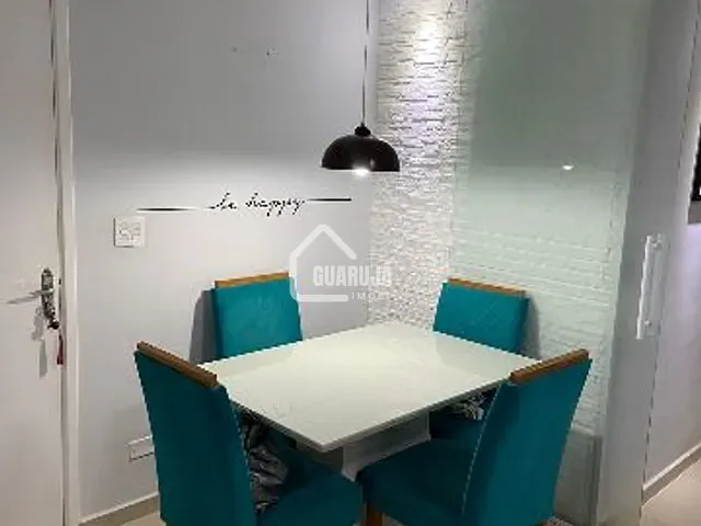 Apartamento com 56m² 2 quartos e 1 banheiro, à venda, no bairro Jardim dos Pássaros em Guarujá