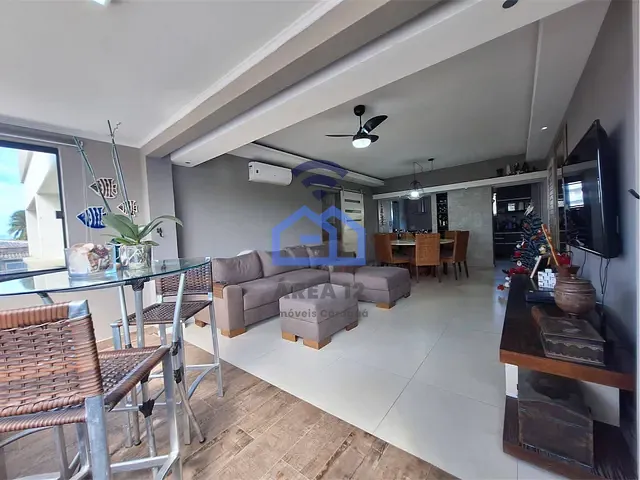 Apartamento com 119m² 3 quartos e 2 banheiros, à venda, no bairro Centro em Caraguatatuba
