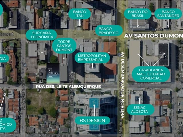 Apartamento 2 quartos e 1 banheiro, à venda, no bairro Aldeota em Fortaleza