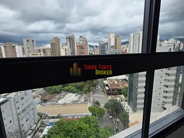 Apartamento com 50m² 1 quarto e 1 banheiro, à venda, no bairro Lourdes em Belo Horizonte