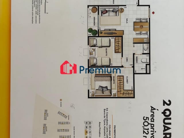 Apartamento 2 quartos e 1 banheiro, à venda, no bairro Jacarepaguá em Rio de Janeiro