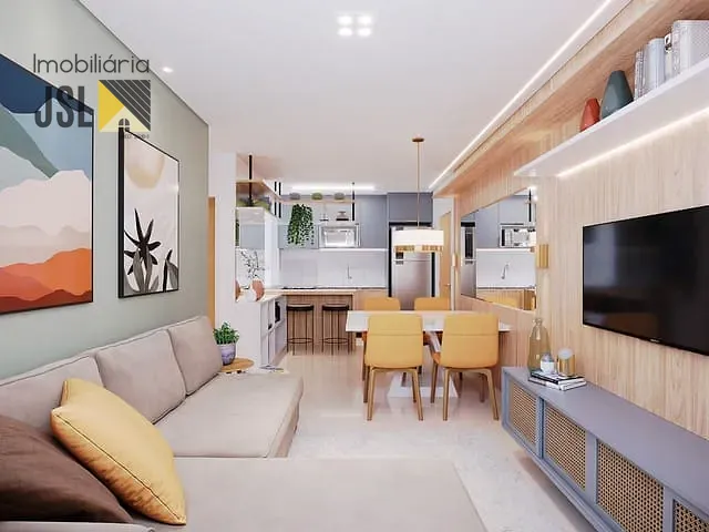 Apartamento com 144m² 3 quartos e 3 banheiros, à venda, no bairro Praia Grande em Ubatuba