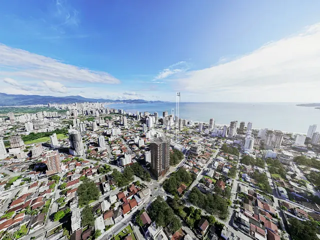 Apartamento 3 quartos e 3 banheiros, à venda, no bairro Balneário Perequê em Porto Belo