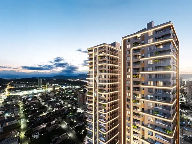 Apartamento 3 quartos e 3 banheiros, à venda, no bairro Balneário Perequê em Porto Belo