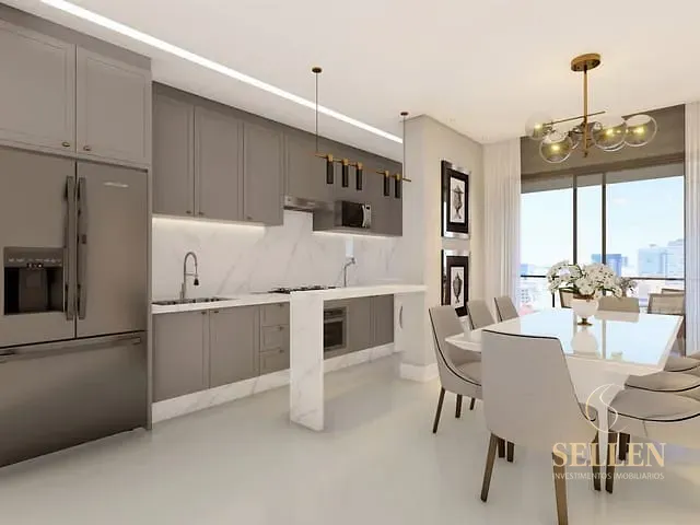 Apartamento 3 quartos e 3 banheiros, à venda, no bairro Fazendinha em Itajaí