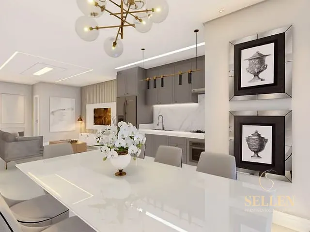 Apartamento 3 quartos e 3 banheiros, à venda, no bairro Fazendinha em Itajaí