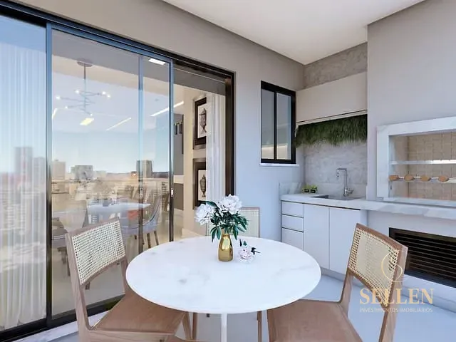 Apartamento 3 quartos e 3 banheiros, à venda, no bairro Fazendinha em Itajaí