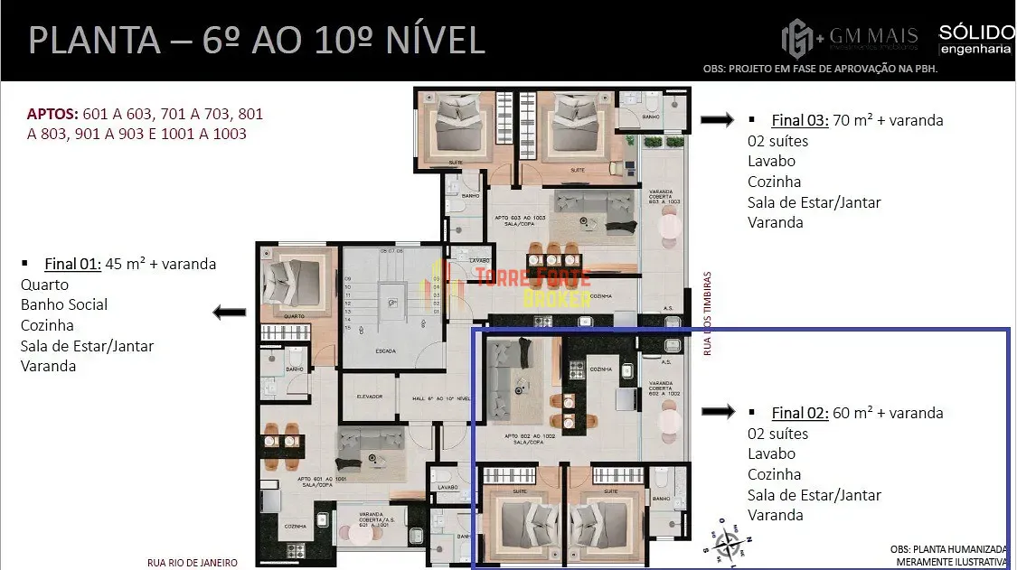Apartamento, 2 quartos, 60 m² - Foto 5