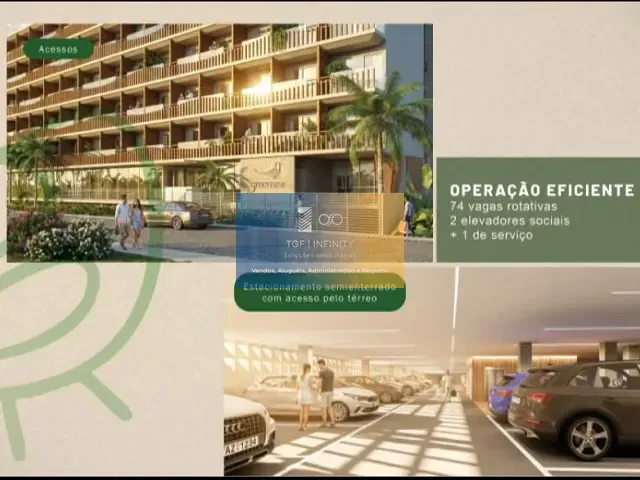 Apartamento 1 quarto e 1 banheiro, à venda, no bairro Campas em Tamandaré