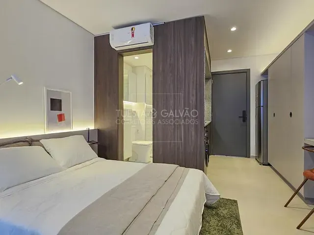 Apartamento com 23m² 1 quarto e 1 banheiro, à venda, no bairro Centro em Curitiba