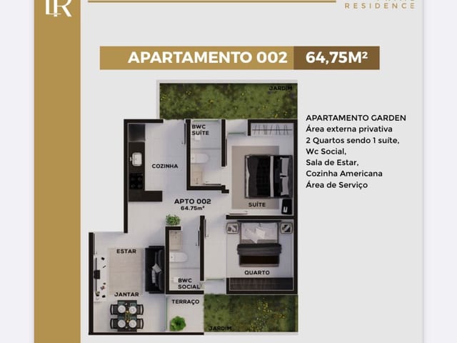 Apartamento 2 quartos e 2 banheiros, à venda, no bairro Jardim Sao Paulo em João Pessoa