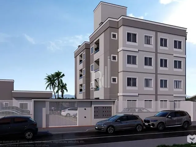 Apartamento 2 quartos e 2 banheiros, à venda, no bairro Joaia em Tijucas