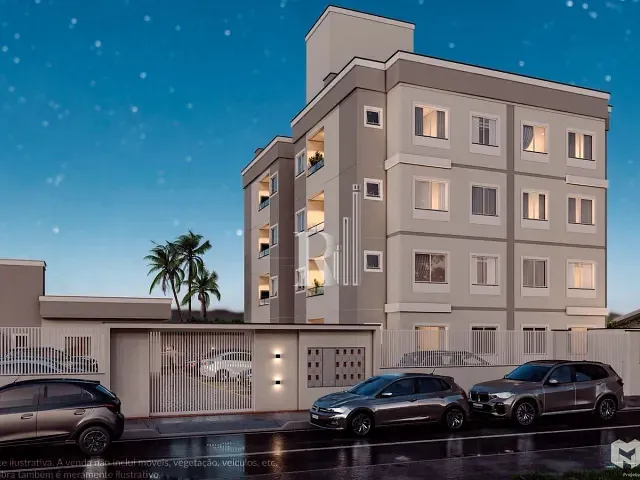 Apartamento 2 quartos e 2 banheiros, à venda, no bairro Joaia em Tijucas