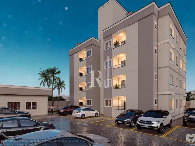 Apartamento 2 quartos e 2 banheiros, à venda, no bairro Joaia em Tijucas